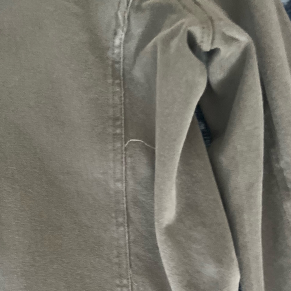 Anine Bing Stretch Cotton Army Jacket Size L - Picture 9 of 11